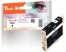 312151 - Cartucho de tinta negra de Peach compatible con Epson T0551 bk, C13T05514010