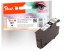 312904 - Cartucho de tinta negra de Peach compatible con Epson T0711 bk, C13T07114011